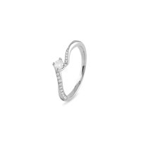 Ring Bliss Woman SPECIAL EDITON 25° PLATINO in Platinum Diamante 0.20 Ct 20108582 - 20108582